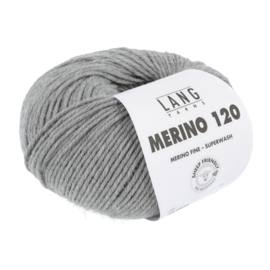 Lang Yarns Merino 120 | 34.0324 | Grey/mélange
