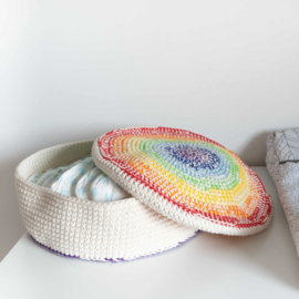 Yarn and Colors | Haakpakket | Rainbow Basket