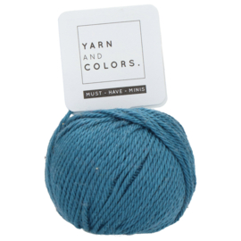 Yarn and Colors Must-have Minis 069 Petrol Blue