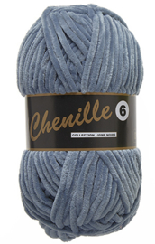 Lammy Yarns Chenille 6 | 022 Vintage blauw