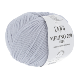 Lang Yarns Merino 200 BEBE | 71.0324 | Perl grey