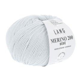 Lang Yarns Merino 200 BEBE | 71.0506 | Baby blue