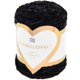 Rico Creative Chenillovely 009 Zwart