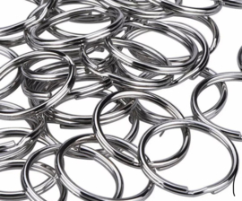 Sleutelhanger ring | 10 stuks