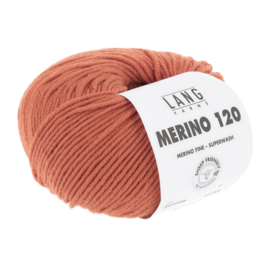 Lang Yarns Merino 120 | 34.0159 | Tangerine