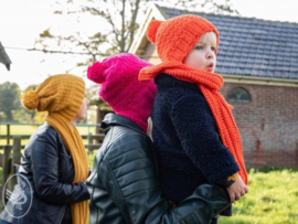 Gratis haakpatroon | Durable | Slouchy muts en sjaal - voor kinderen en volwassenen