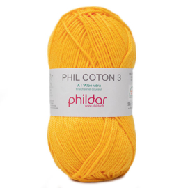 Phildar Phil Coton 3 2317 Jaune d'Or