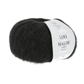 Lang Yarns Malou Light | 887.0004 | Black