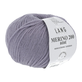 Lang Yarns Merino 200 BEBE | 71.0407 | Lilac