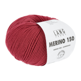 Lang Yarns Merino 150 | 197.0160 | Hot red