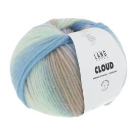 Lang Yarns Cloud | 1077.0014 | Light green/light blue/lilac