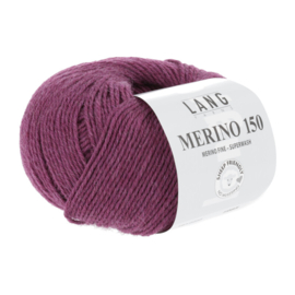 Lang Yarns Merino 150 | 197.0466 | Cyclamen mélange