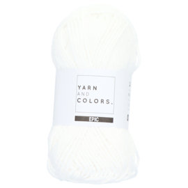 Yarn and Colors Epic 001 White