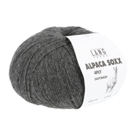 Lang Yarns Soxx 4ply | 1062.0105 | Dark grey mélange