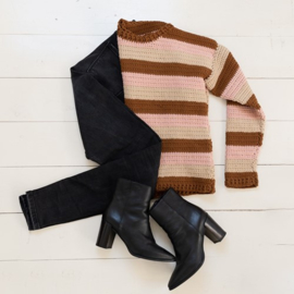 Yarn and Colors | Haakpakket | Sunset Stripes Sweater