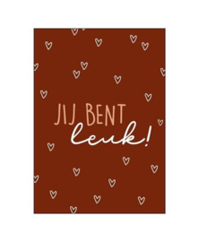 Wenskaart | Jij bent leuk!