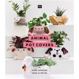 Boekje | Rico Design | Animal pot covers.
