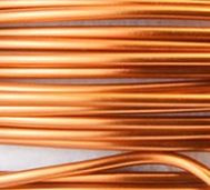Aluminiumdraad / ijzerdraad voor wire-letters | Koper/Oranje | 50 meter