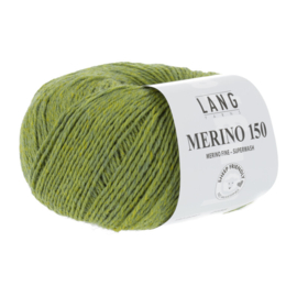 Lang Yarns Merino 150 | 197.0297 | Light olive mélange