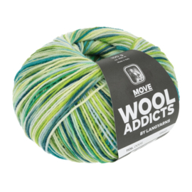 WOOLADDICTS Move | 1126.0005 | Blue/lime/atlantique