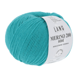 Lang Yarns Merino 200 BEBE | 71.0378 | Aqua