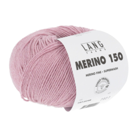 Lang Yarns Merino 150 | 197.0248 | Rose mélange