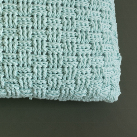 Yarn and Colors | Haakpakket | Basket Weave Comfy Cushion