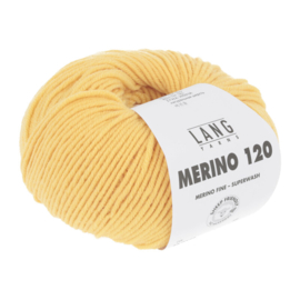 Lang Yarns Merino 120 | 34.0149 | Gold yellow