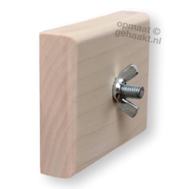 Houten muziekmobielhouder - Esdoorn