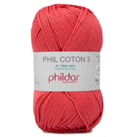 Phildar Phil Coton 3 2460 Pasteque
