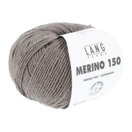 Lang Yarns Merino 150 | 197.0326 | Dark beige mélange