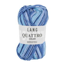 Lang Yarns Quattro Color | 812.0010 | Blue/turquoise