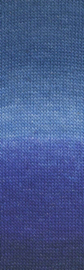 Lang Yarns Mille Colori socks & lace luxe | 859.0215 | Navy/blue/petrol