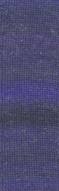 Lang Yarns Mille Colori socks & lace luxe | 859.0035 | Blue marine-silver