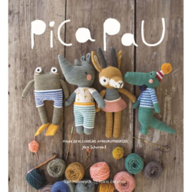 Boek | Pica Pau 1: maak 20 kleurrijke amigurumidiertjes | Yan Schenkel