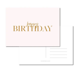 Wenskaart | Stationery & Gift | Happy Birthday