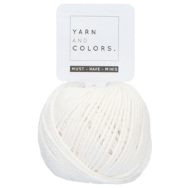 Yarn and Colors Must-have Minis 001 White