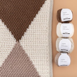 Yarn and Colors | Haakpakket | Harlequin Blanket