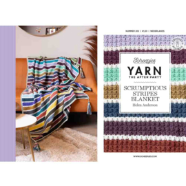 Haakpatroon Scrumptious Stripes Blanket | Scheepjes YARN The After Party nr. 202 | Afgedrukt exemplaar