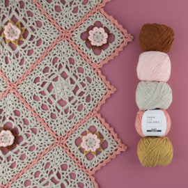 Yarn and Colors | Haakpakket | Romantic Throw