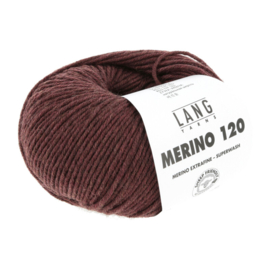Lang Yarns Merino 120 | 34.0262 | Burgundy mélange