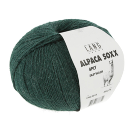 Lang Yarns Soxx 4ply | 1062.0018 | Bottle green mélange