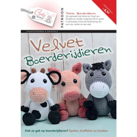 Haakpatroon Velvet Boerderijdieren | Afgedrukt exemplaar