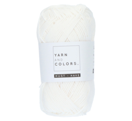 Yarn and Colors Must-have 001 White