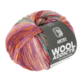 WOOLADDICTS Artsy | 1140.0004 | Orange/rose