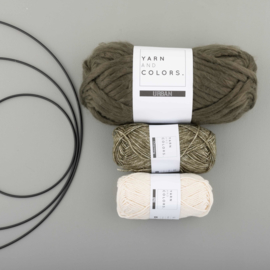 Yarn and Colors | DIY pakket | Three is a charm WOW! muurhanger