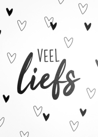 Voordeelset | 5 wenskaarten | veel liefs