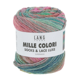 Lang Yarns Mille Colori socks & lace luxe
