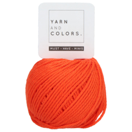 Yarn and Colors Must-have Minis 022 Fiery-orange