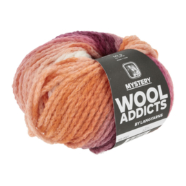WOOLADDICTS Mystery | 1125.0001 | White/orange/lilac